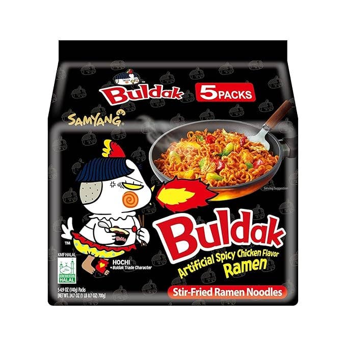 Pops Distro Inc - Wholesale Ramen - Samyang Buldak Original Spicy Chicken Ramen (140g) (Korea) 5-pack0