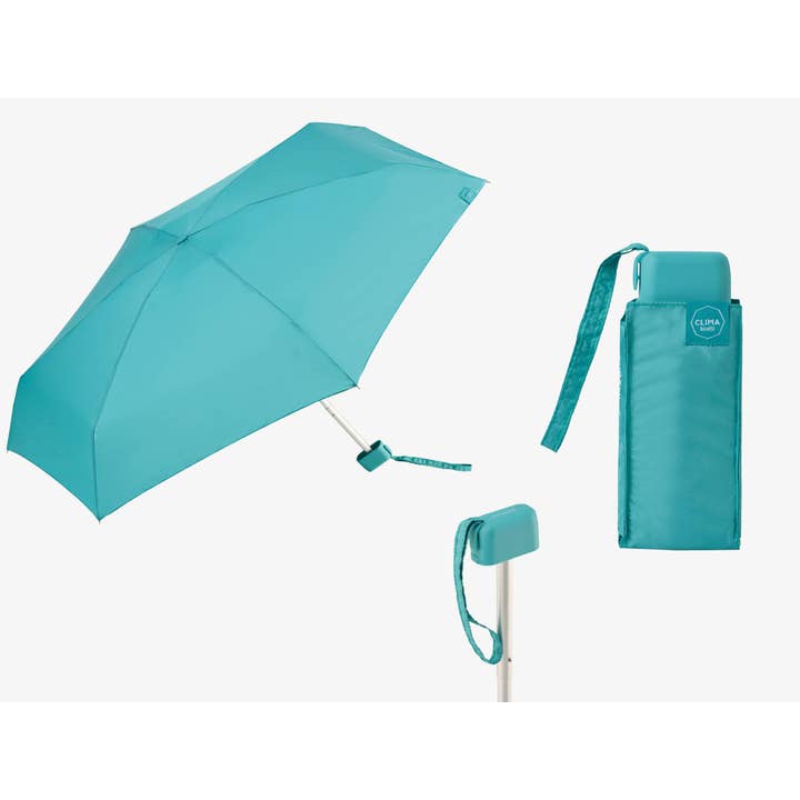 Mkr International - Wholesale Umbrella – Unisex - Mini Flat Folding Umbrella | Ultralight | Uvp354