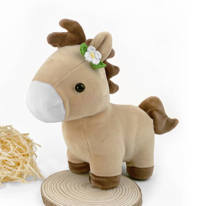 Håber hestens plyslegetøj for engroshandel hos Petit Ami & Zubels