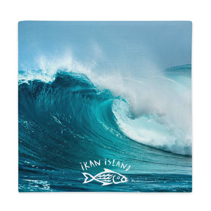 WAVE Premium Pillow Case for wholesale by Ikan Island