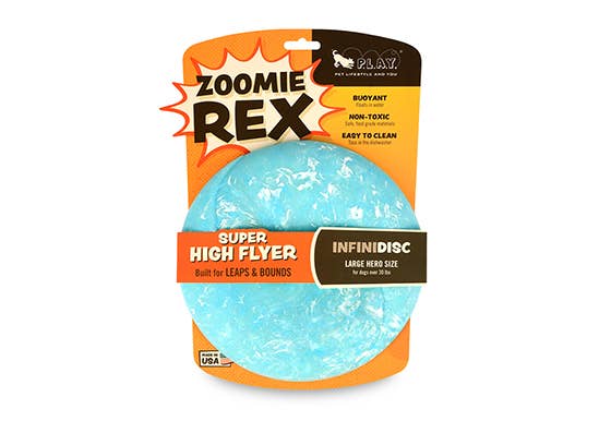 P.L.A.Y. Pet Lifestyle and You - Wholesale Pet Fetch Ball - Dog - ZoomieRex InfiniDisc25