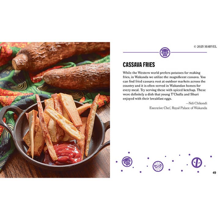Insight Editions - Wholesale Cookbook - A Taste of Marvel: Snacks
