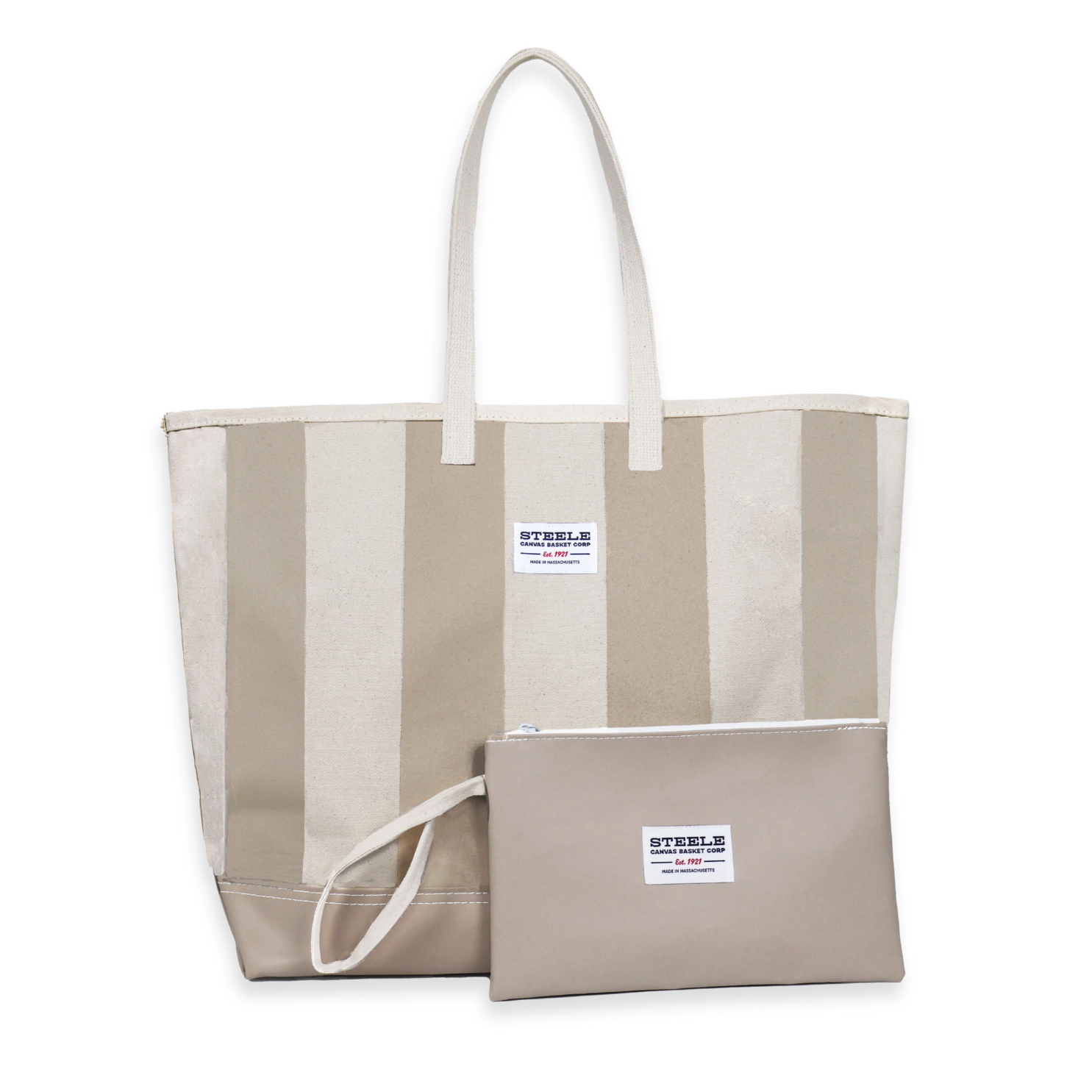Steele Canvas Basket Corp. - Wholesale Tote Bag - Unisex - Striped Tote Set4