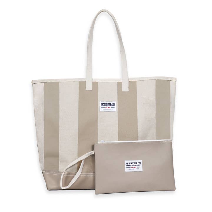 Steele Canvas Basket Corp. - Wholesale Tote Bag - Unisex - Striped Tote Set4