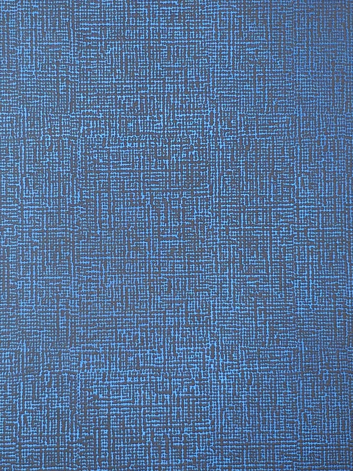 Indian Metallic Royal Blue Khadi On 13 Black for wholesale by Aitoh Company