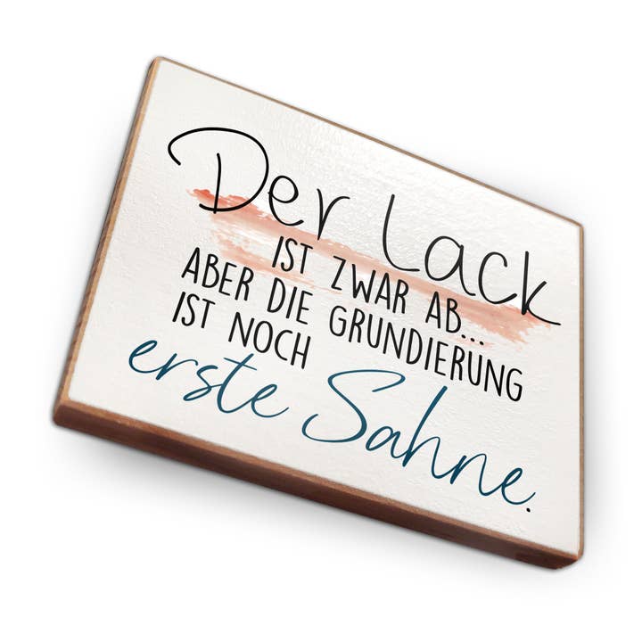 Bokträ kylskåpsmagnet - Lacken är visserligen av för wholesale av wammi