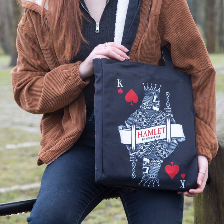 Hamlet Book Tote Bag for wholesale by Well Read Company
