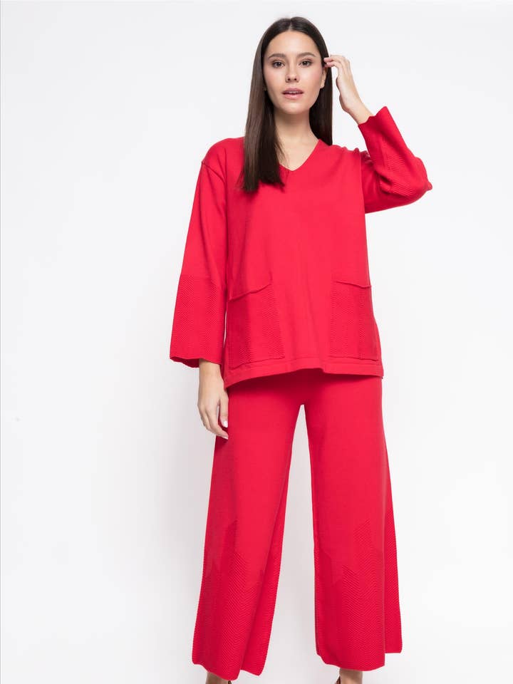 PANTALÓN DE PUNTO ESTRUCTURA B2B para venta al por mayor de CMS Love