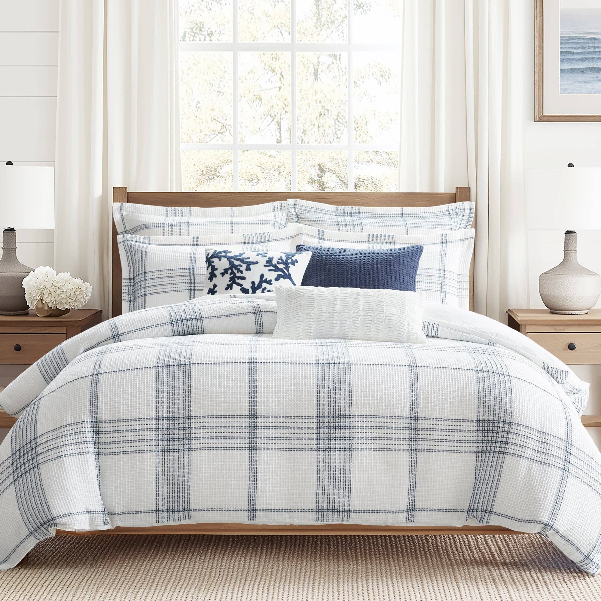 Levtex Home - Wholesale Beddengoedset - Wafelpatroon Dekbedovertrek/Comforterset14