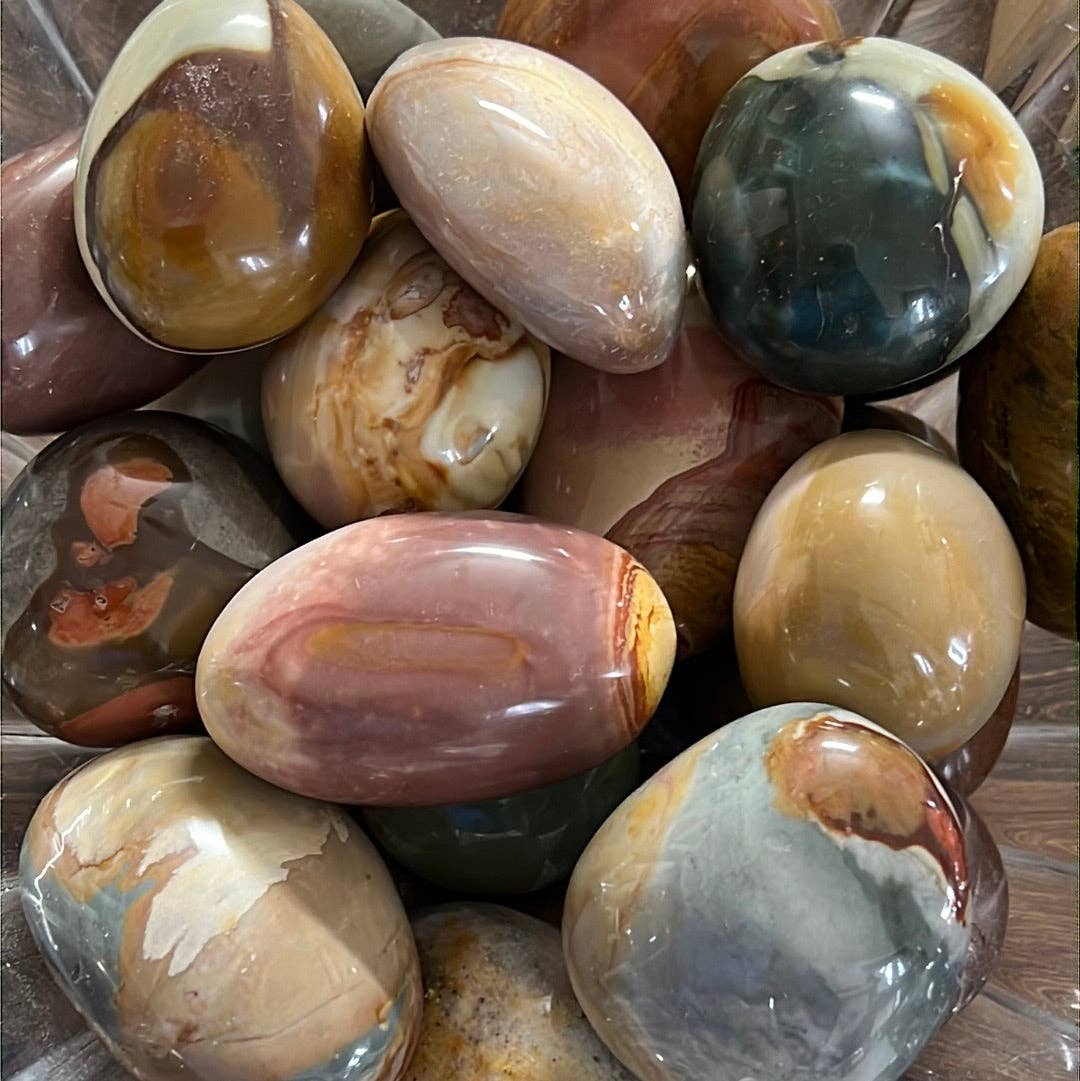 WHOLIFECO - Wholesale Spiritual Stone/Crystal - Mookaite Jasper Tumble Stone3