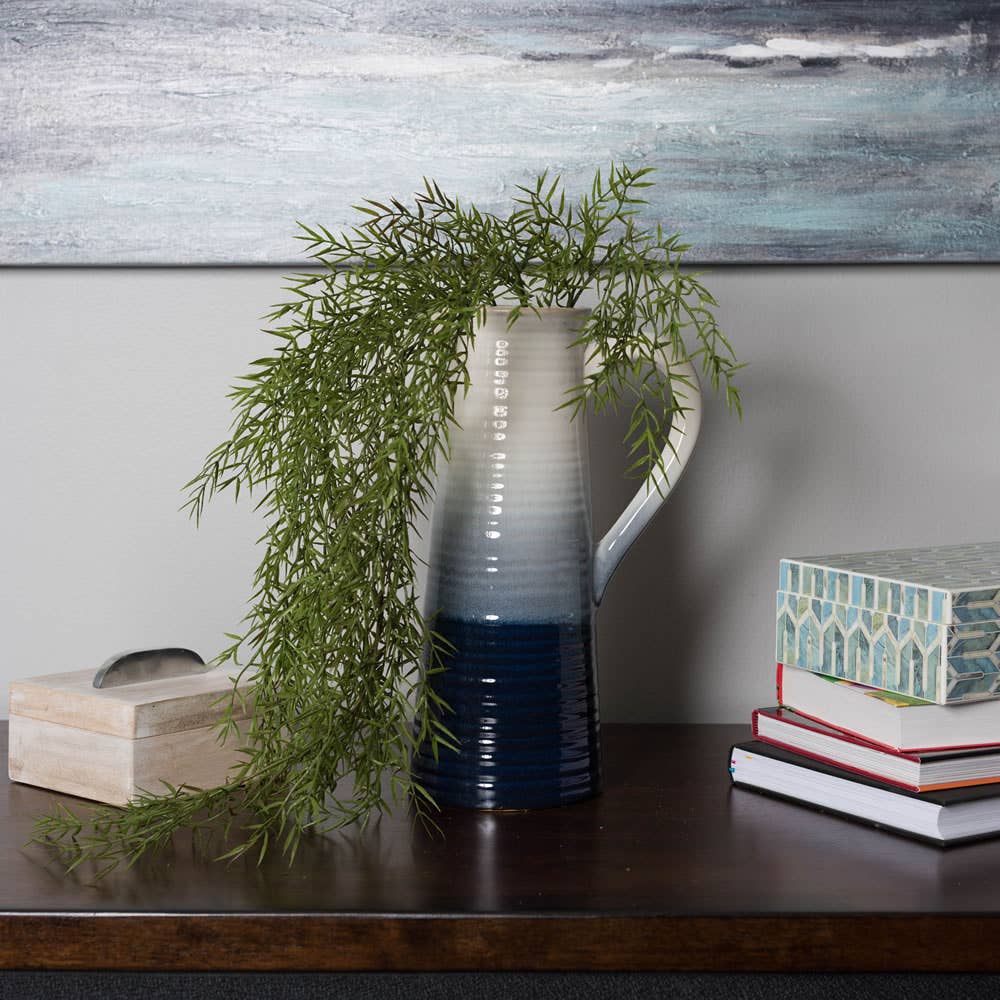 Vickerman - Vente Plantes artificielles - Vickerman Vigne feuille d'aneth vert 34 po1