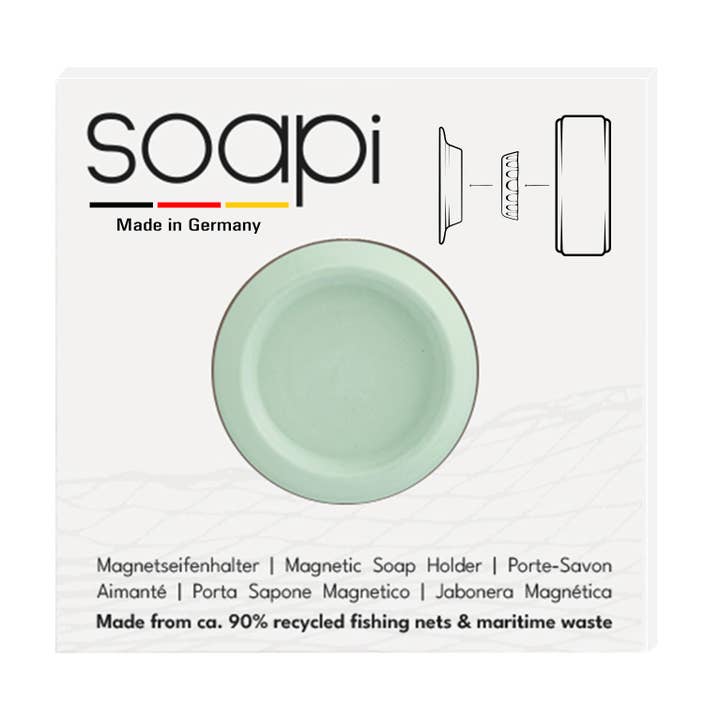 Soapi - magic soap holder – Dispensador de sabonete por atacado – Sabonete Soapi Mint Magnet