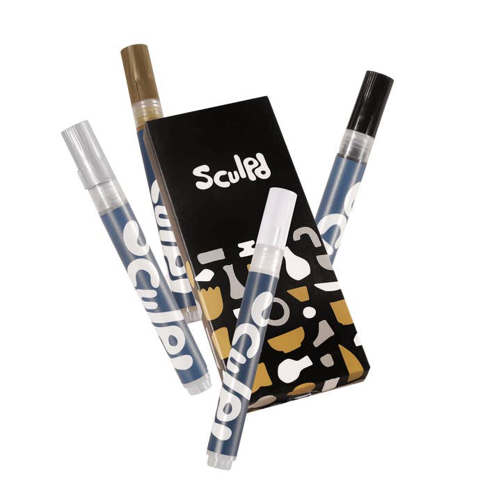 Sculpd - Wholesale Paint Set - Acrylic Paint Pens - 4 Packs