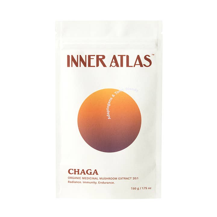 Organic Chaga Medicinal Mushroom Extract . for wholesale by Inner Atlas