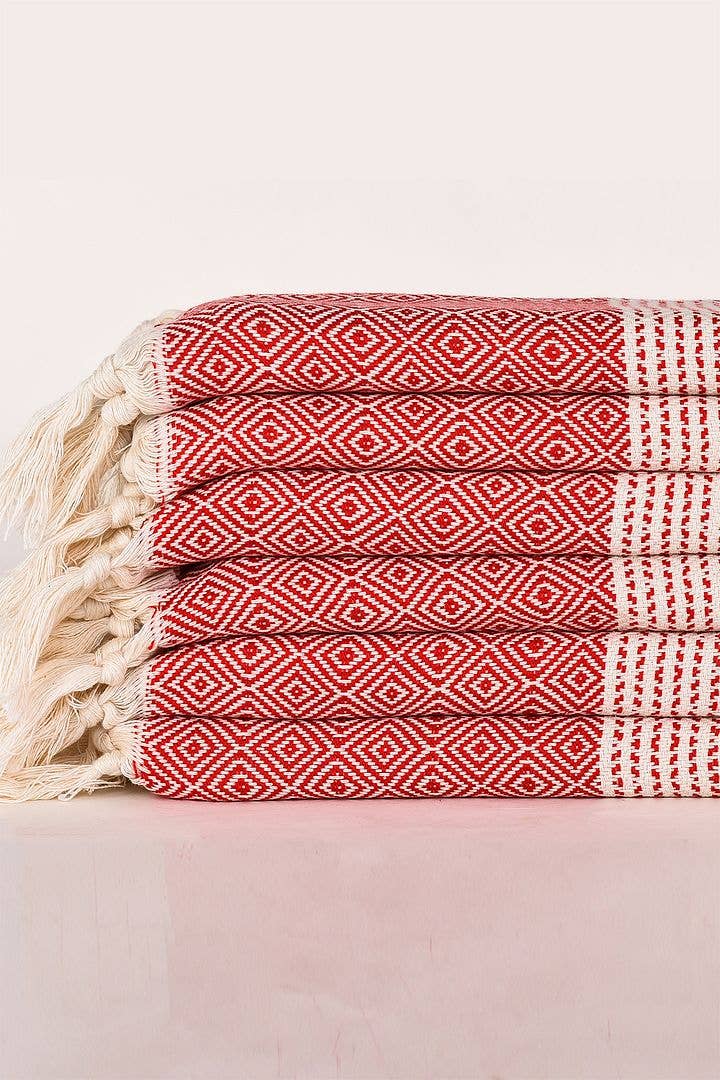 Bes Home Design - Wholesale Bath Towel - 100% Cotton Pestemal Turkish Bath Towel 35"x66"(90x170cm)2