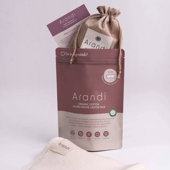 Arandi LLC - Wholesale Cotton Pad - Organic Sacred Womb Wrap