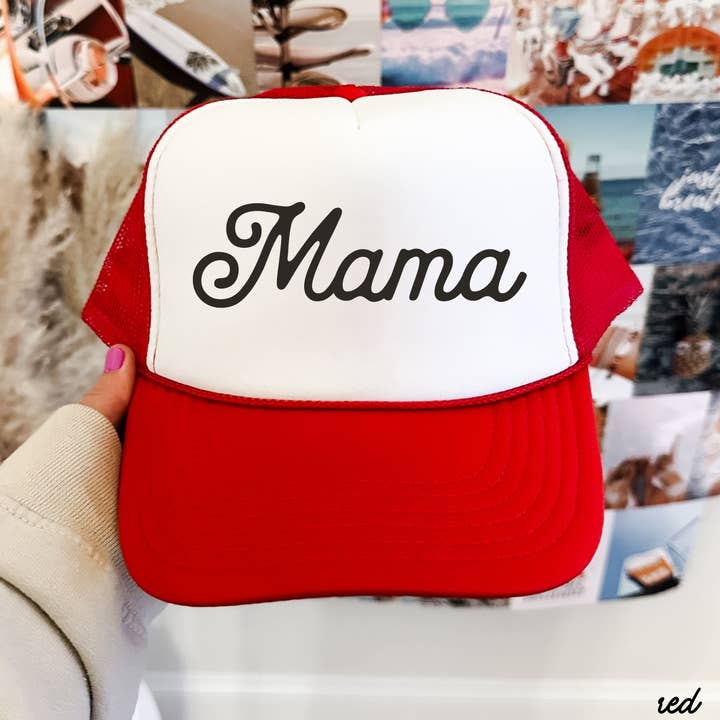 Chloe Vs Tank - Wholesale Trucker Hat - Women's - Mama Pocket Trucker Hat *9 Colors7