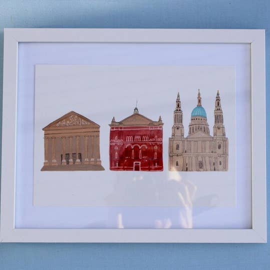 Emma Holmes Art - Wholesale Art Print - London Culture - Art Print2