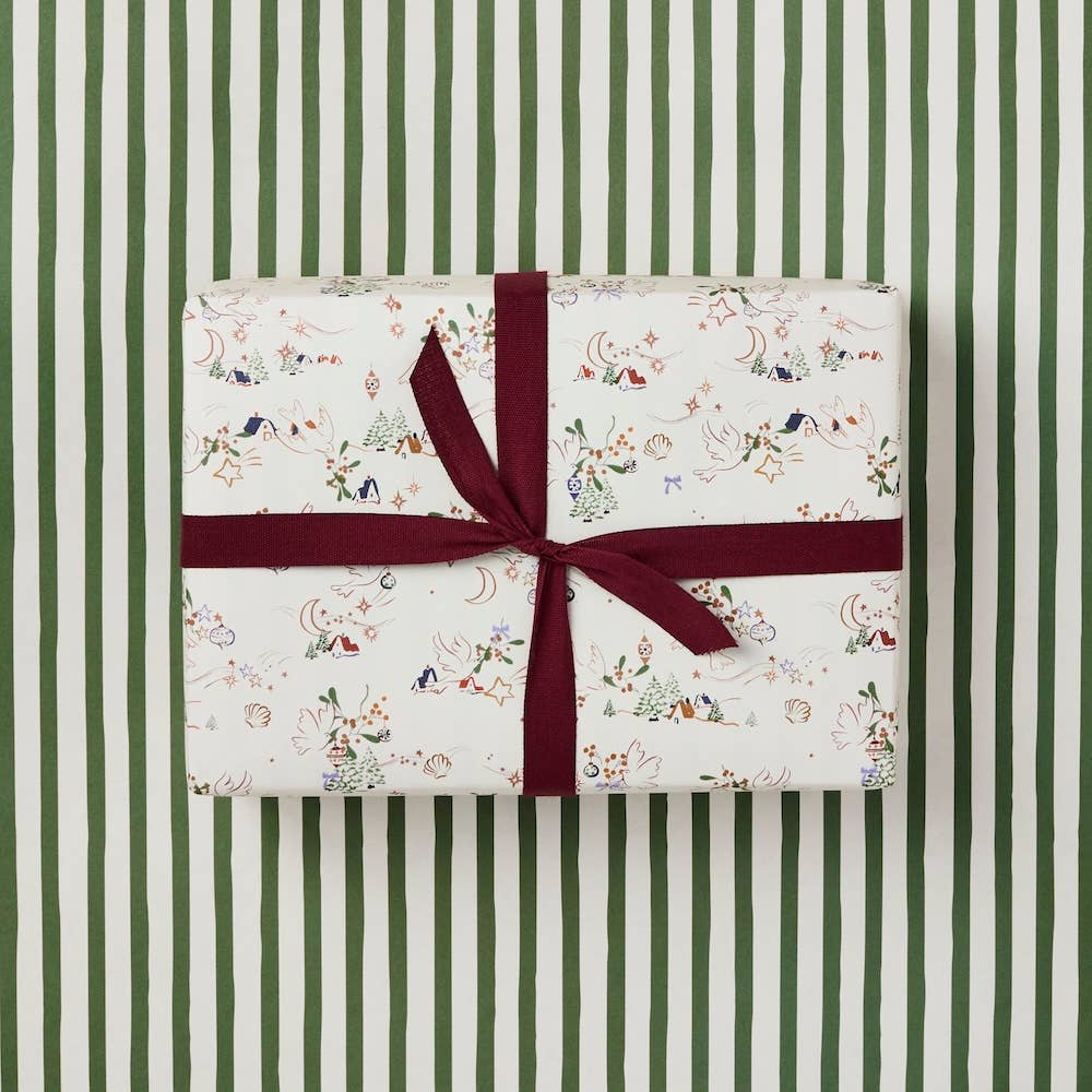 Katie Leamon – wholesale Flat wrap – L&L Christmas 24 Light Wrapping Paper