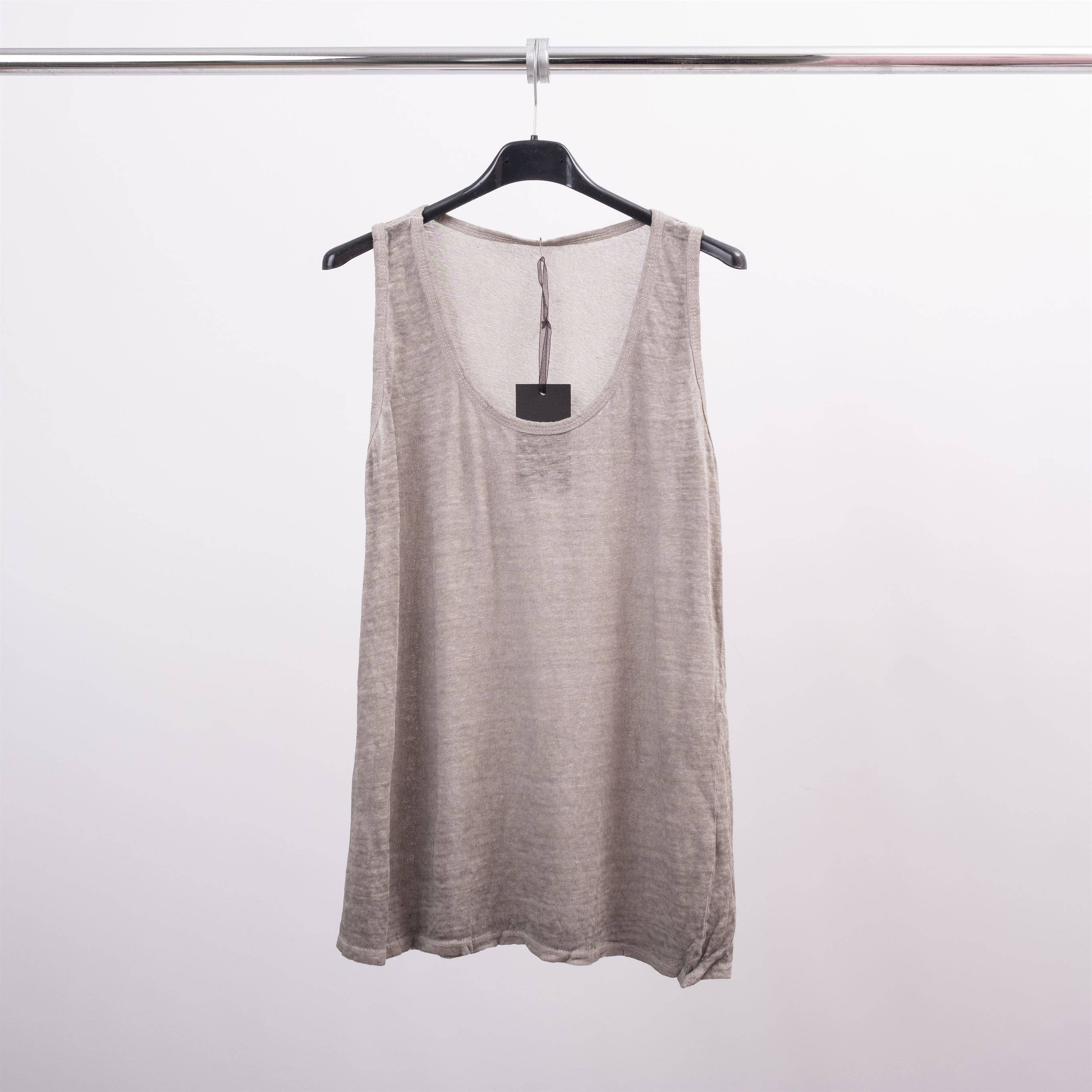 Cecile Wang - Wholesale Tank Top - Women's - Linen tank top 125097610