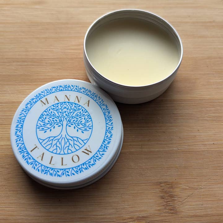 Manna Tallow - Wholesale Beard Styling Product - Manna Tallow Beard Balm Unscented 2oz1