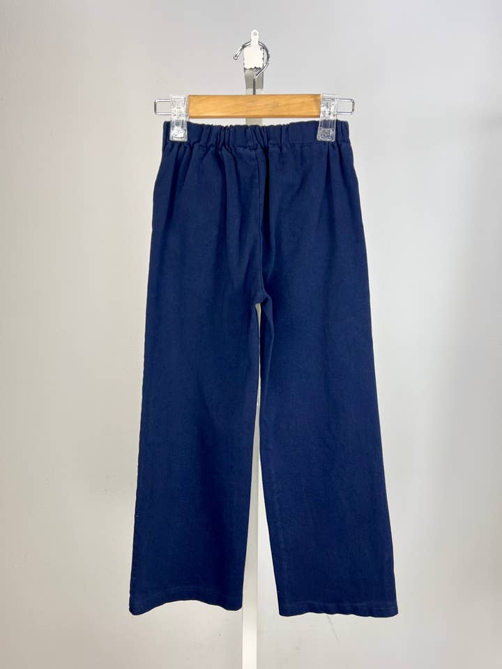 MINI MIGNON PARIS - Venta al por mayor Pantalones - Niños - Pantalones holgados de algodón con cintura alta elástica para niña3