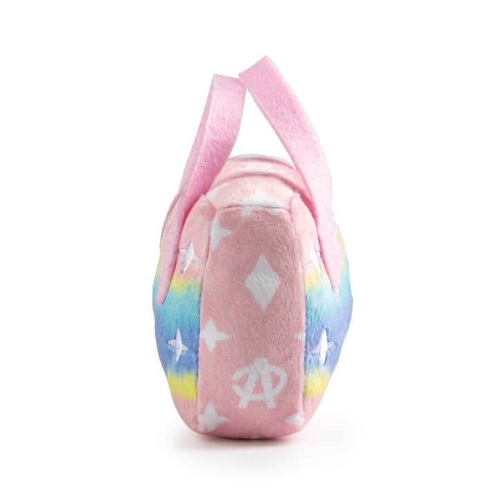 Haute Diggity Dog - Wholesale Pet squeaky toy – Dog - Pink Ombre Chewy Vuiton Handbag Squeaker Dog Toy9