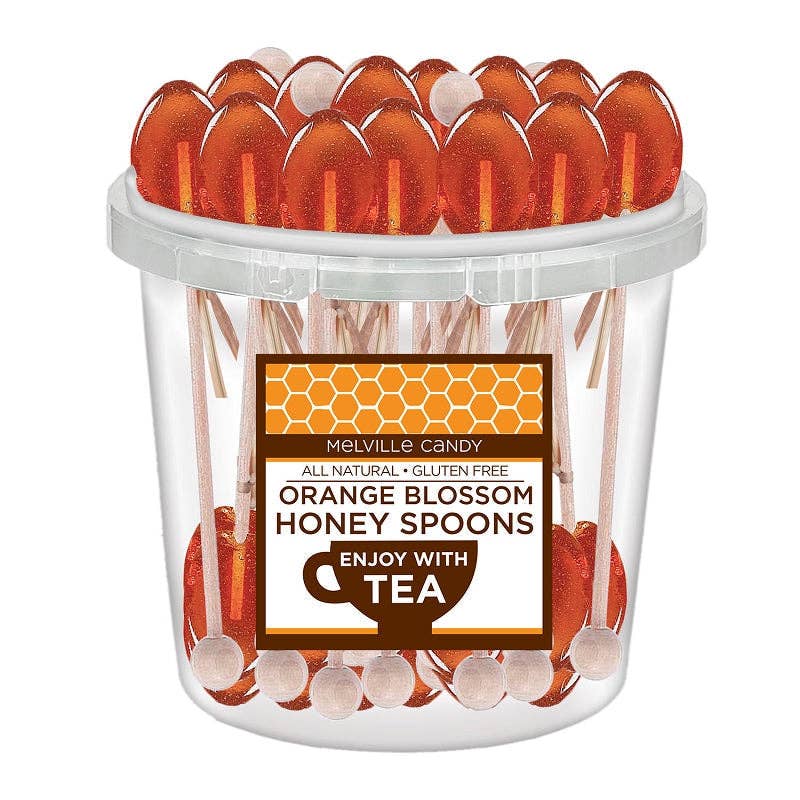 Melville Candy Company - Wholesale Lollipop - Orange Blossom Honey Spoons3