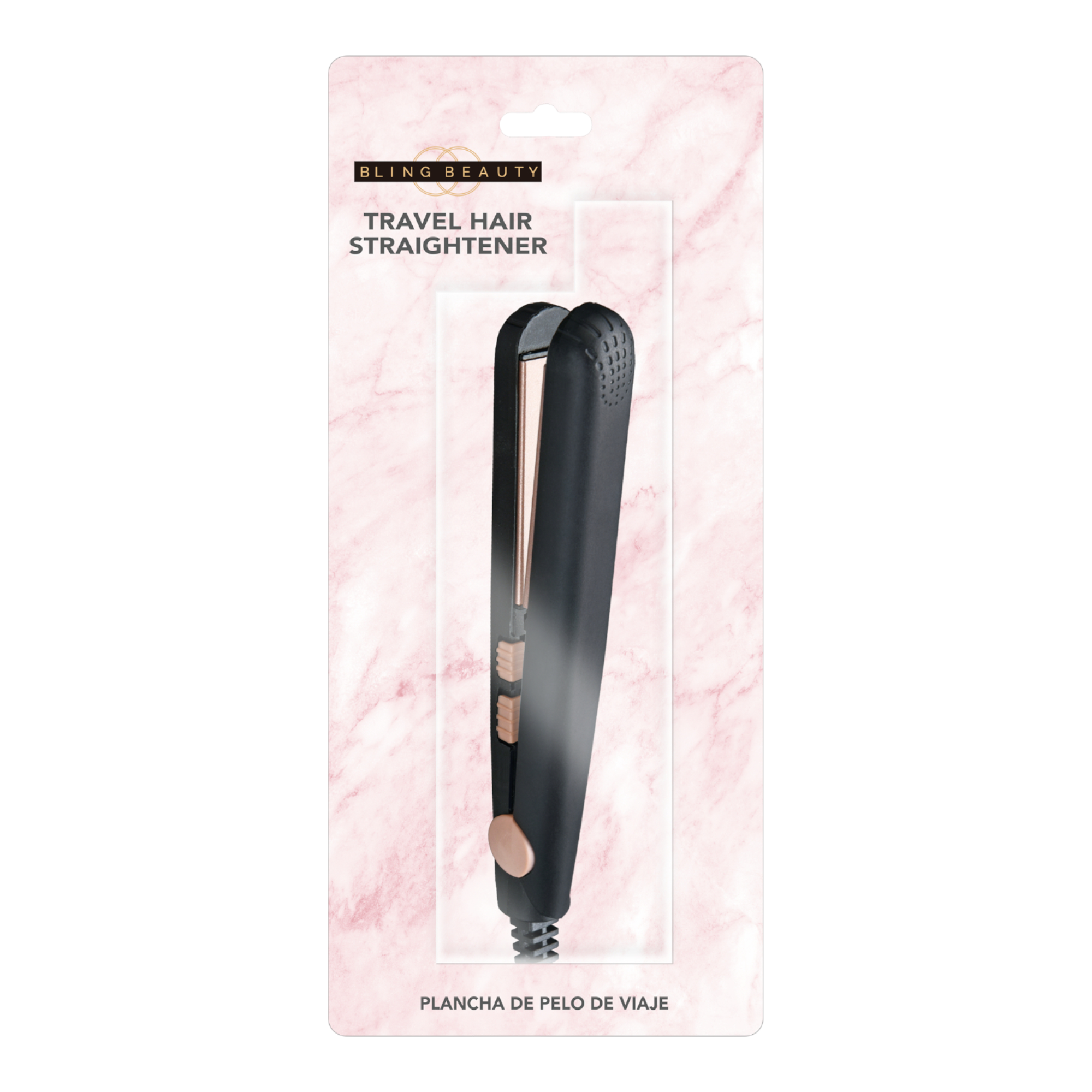 Bling Beauty - Wholesale Straightener/Flat Iron - Bling Beauty Rose Gold Ceramic Travel Hair Straightener1