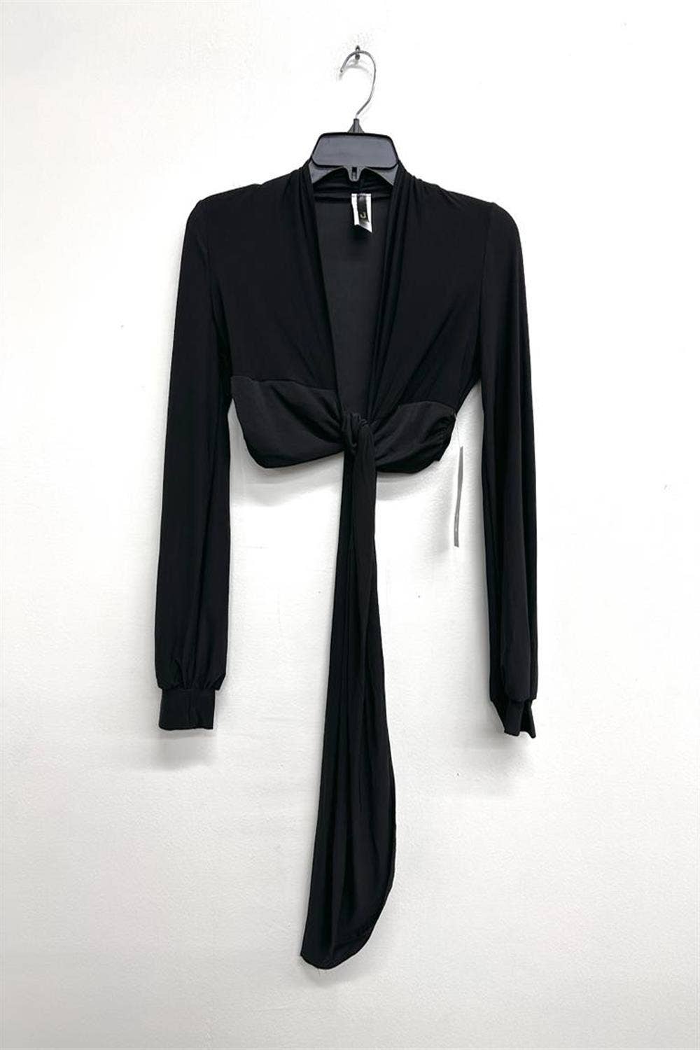 Uptown Apparel - Wholesale Knit Top - Women's - T5896 Front Knot Tie Crop Top1