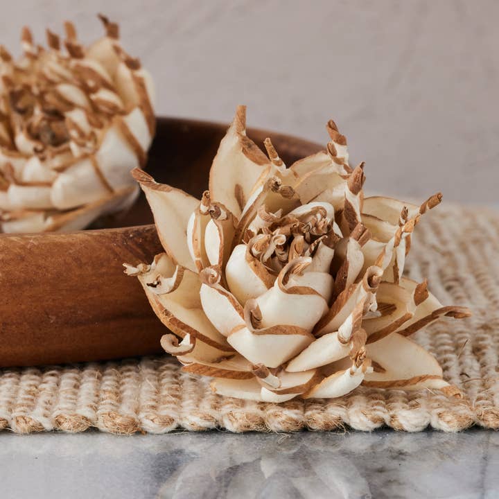 Artichoke (sola wood flower) - set of 12 - 1.5 inches for wholesale by Oh You're Lovely