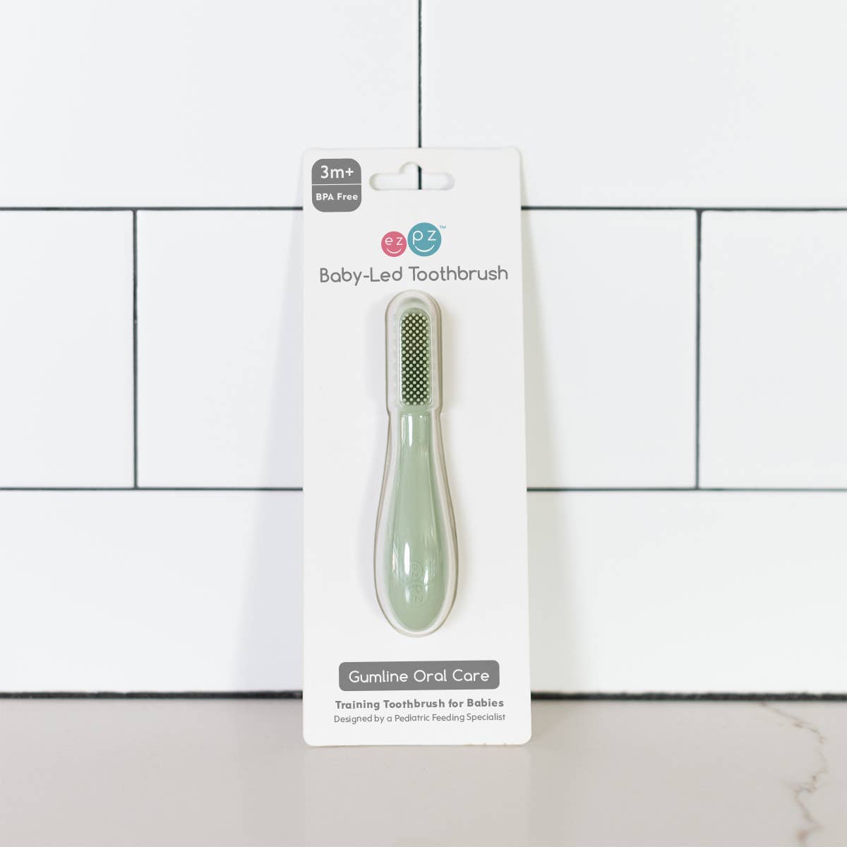 ezpz - Vente Brosse à Dents - Enfant et bébé - Brosse à dents Baby-Led™ (bébé de 3 mois et plus)15