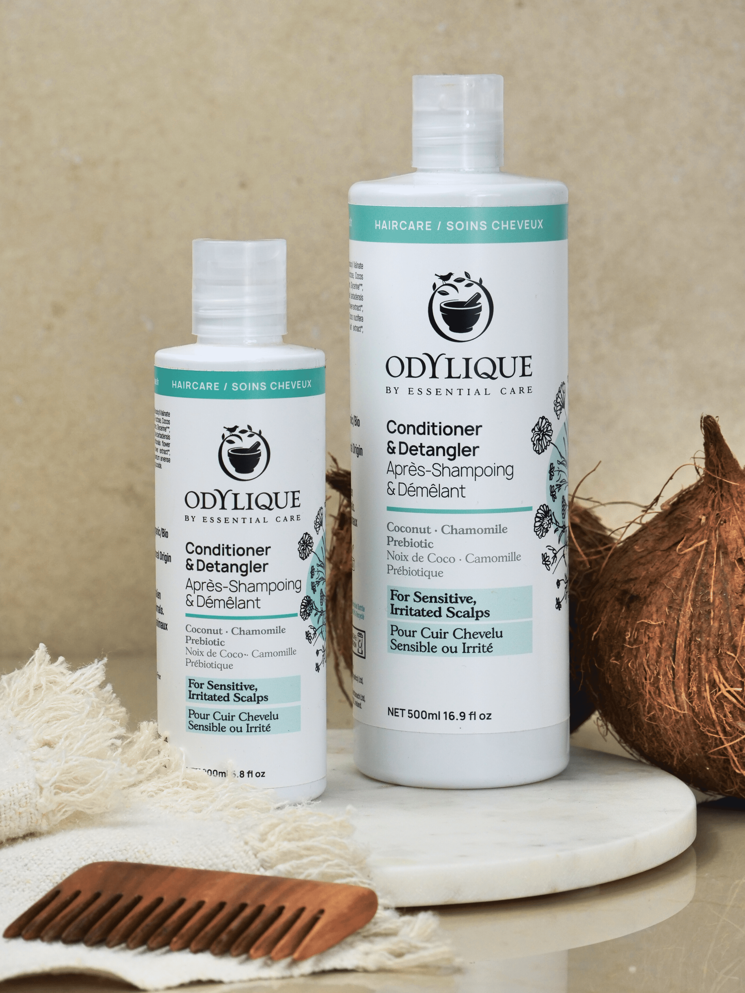 Odylique – wholesale Hair conditioner – | NEW SIZE | Prebiotic, Chamomile & Coconut Conditioner 1