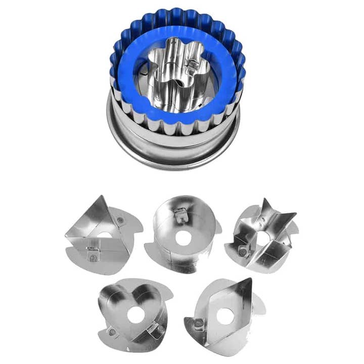 R&M International - Wholesale Cookie Cutter - General Linzer 6 PC Cookie Cutter Set