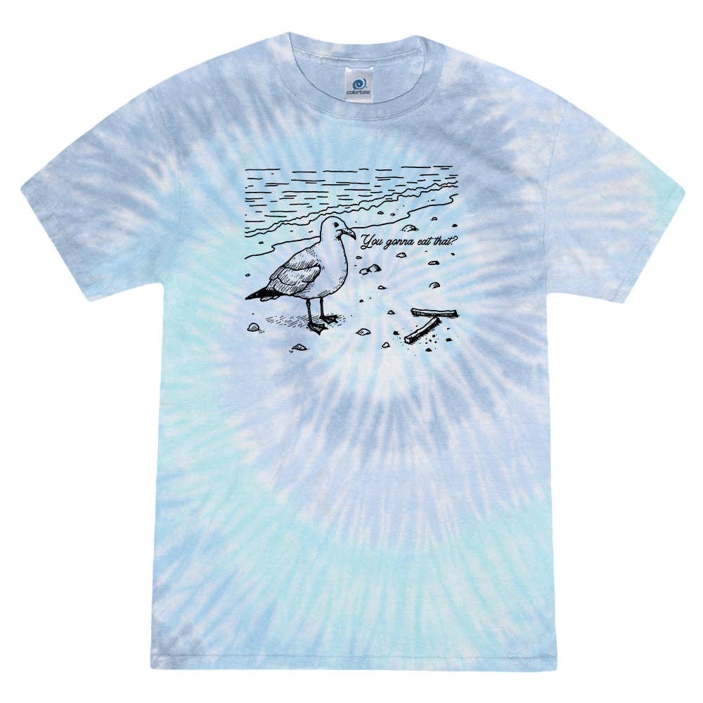 Let's Get This Thread - Wholesale Screen Printed T-Shirt - Unisex - You gonna eat that Seagull8