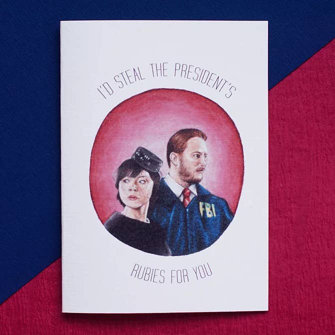 April and Andy Card for wholesale by Mandy Illustrates