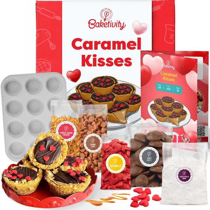 Kit de Repostería para Niños Baketivity Caramel Kisses - Set de Repostería para venta al por mayor de Baketivity Corp