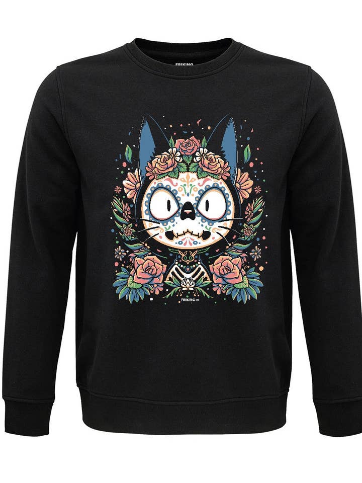 Catarina - moletom unissex com capuz 656 por atacado de FRIKING STYLE