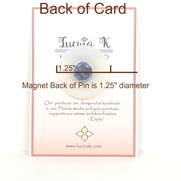 Lucina K. - Wholesale Broche - Lovely Bird Magneet Sjaal Pin Tinnen4