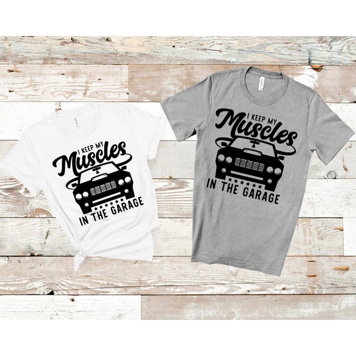 T-shirt Muscle Car pour la vente par Sincere Sentiments LLC