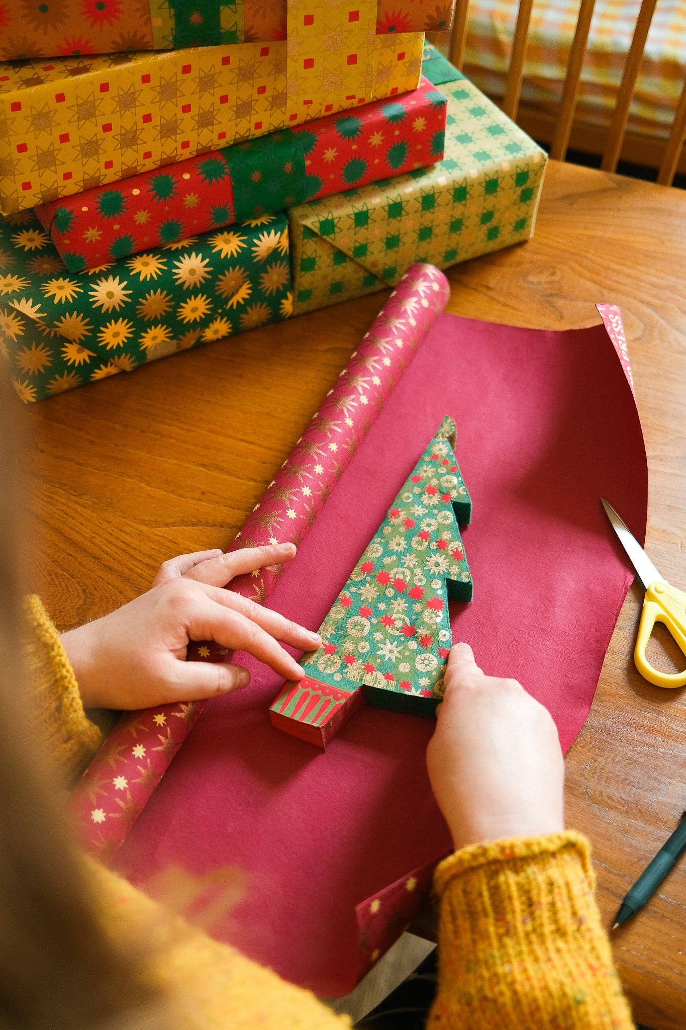 East End Press - Wholesale Christmas Decoration - Fir Tree Honeycomb22