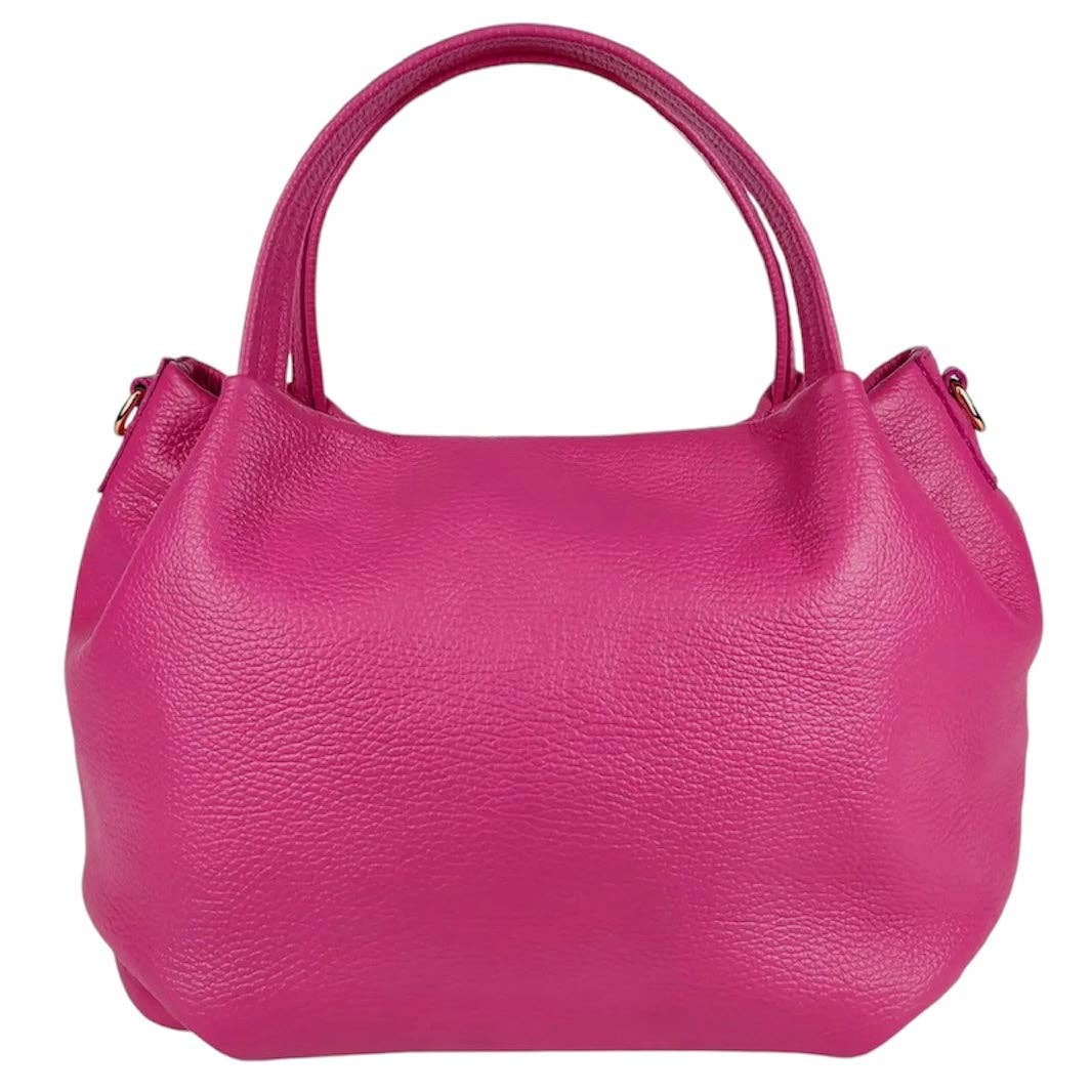 MODARNO – wholesale Väska med handtag – Dam – MODARNO kvinnoväska i äkta italienskt skinn, axelväska 25x14x19 cm9