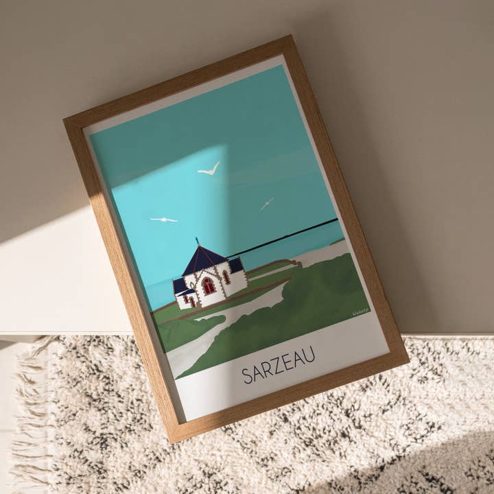 Affiche Sarzeau pour la vente par Wakatp