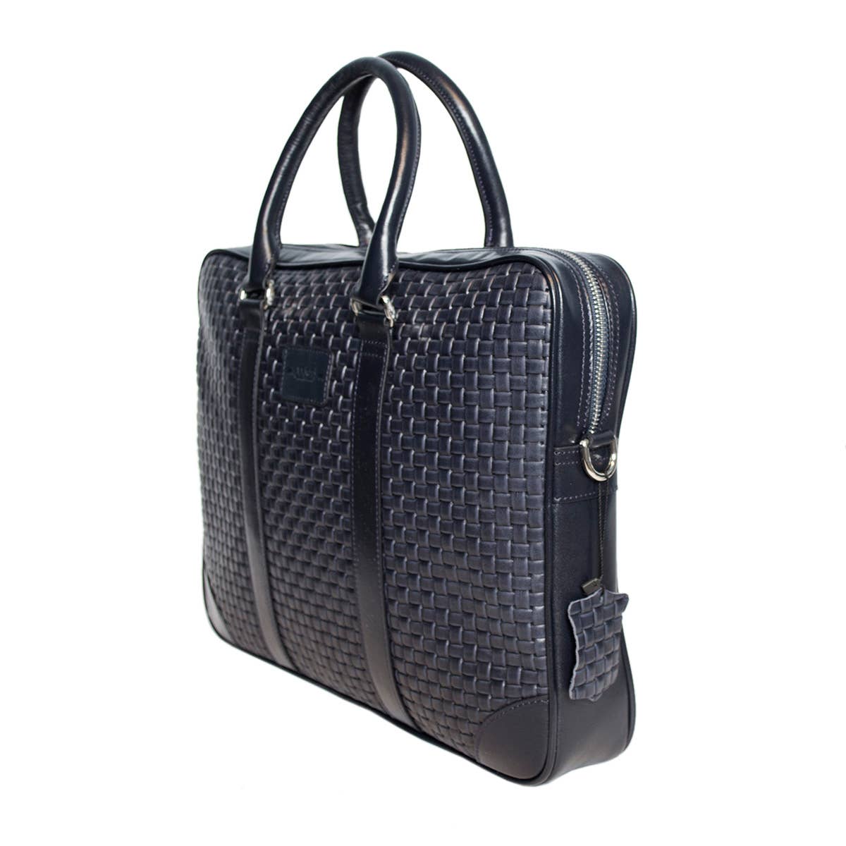 Arrigo - Wholesale Laptop Bag - Unisex - Leather Laptop Bag 15.6 Inches in 4 Colors Braided Leather6