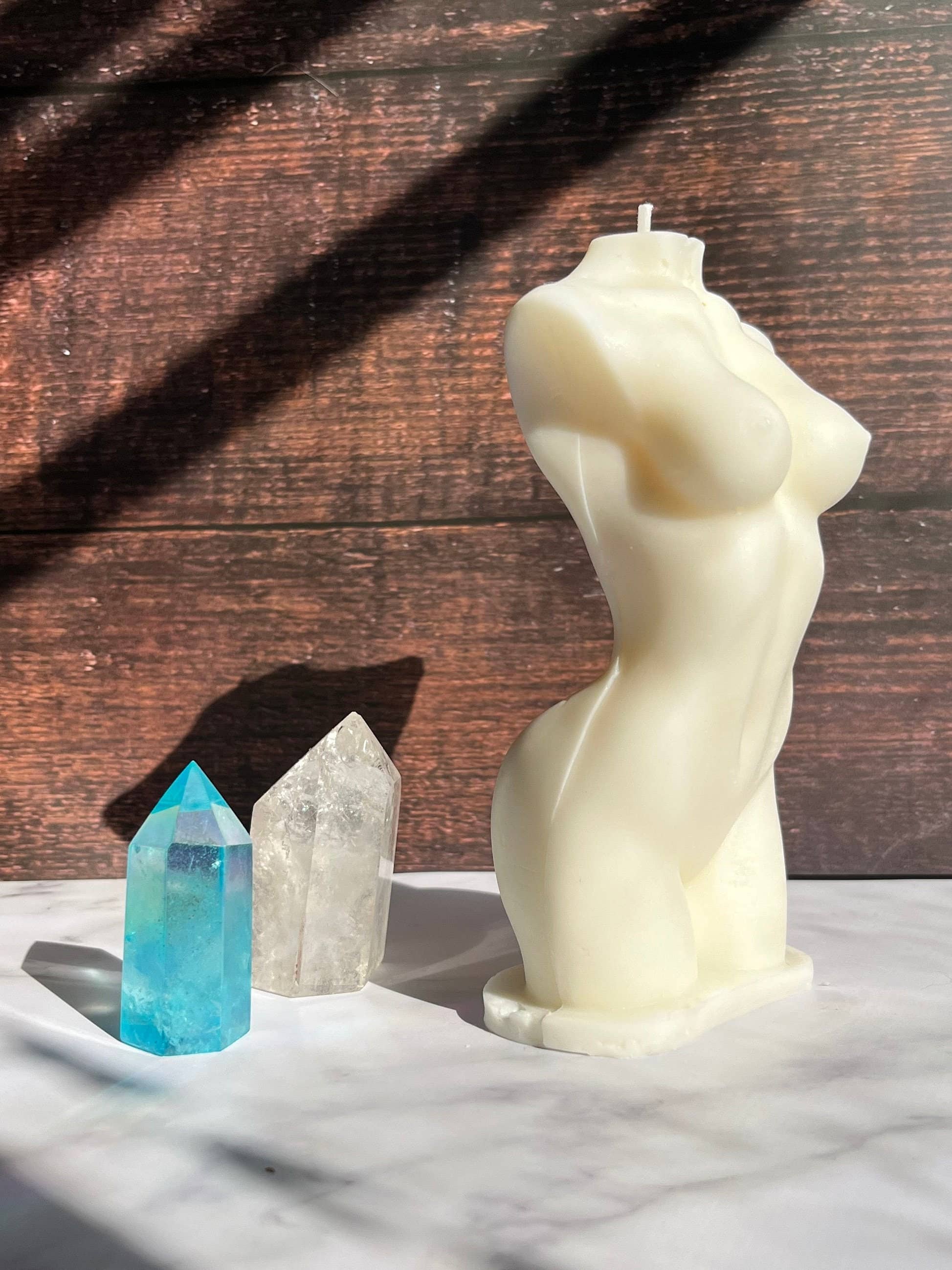 Beauty and the Moon - Wholesale Novelty Candle - Large 6 Inch Goddess Candle | Naked Female Body Candle1