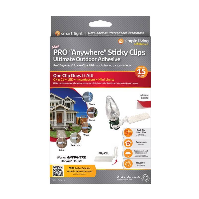 Everyday Supply Co - Wholesale Paperclip - Max Pro Anywhere Sticky Clips 15-Pack0