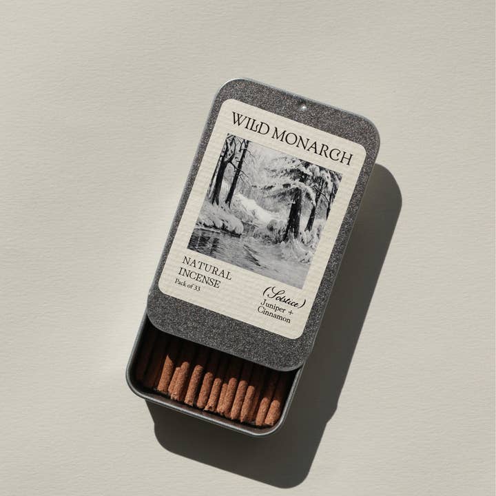 Wild Monarch Incense - Wholesale Incense - Solstice (Juniper + Cinnamon)