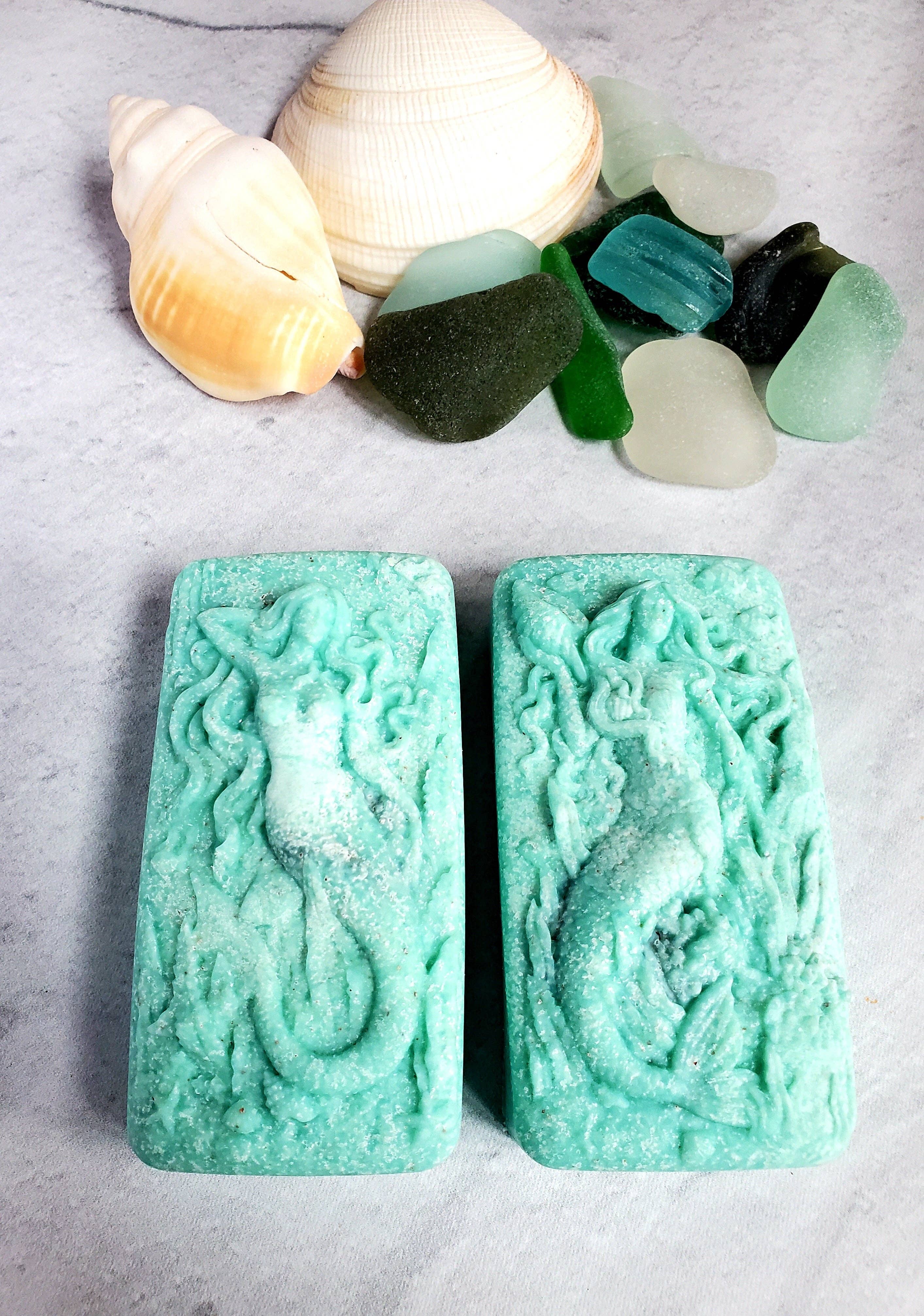 Fairyland Glade - Wholesale Bar Soap - Sea Salt and Sea Glass Sea Glass Salt Soap MADE TO ORDER3