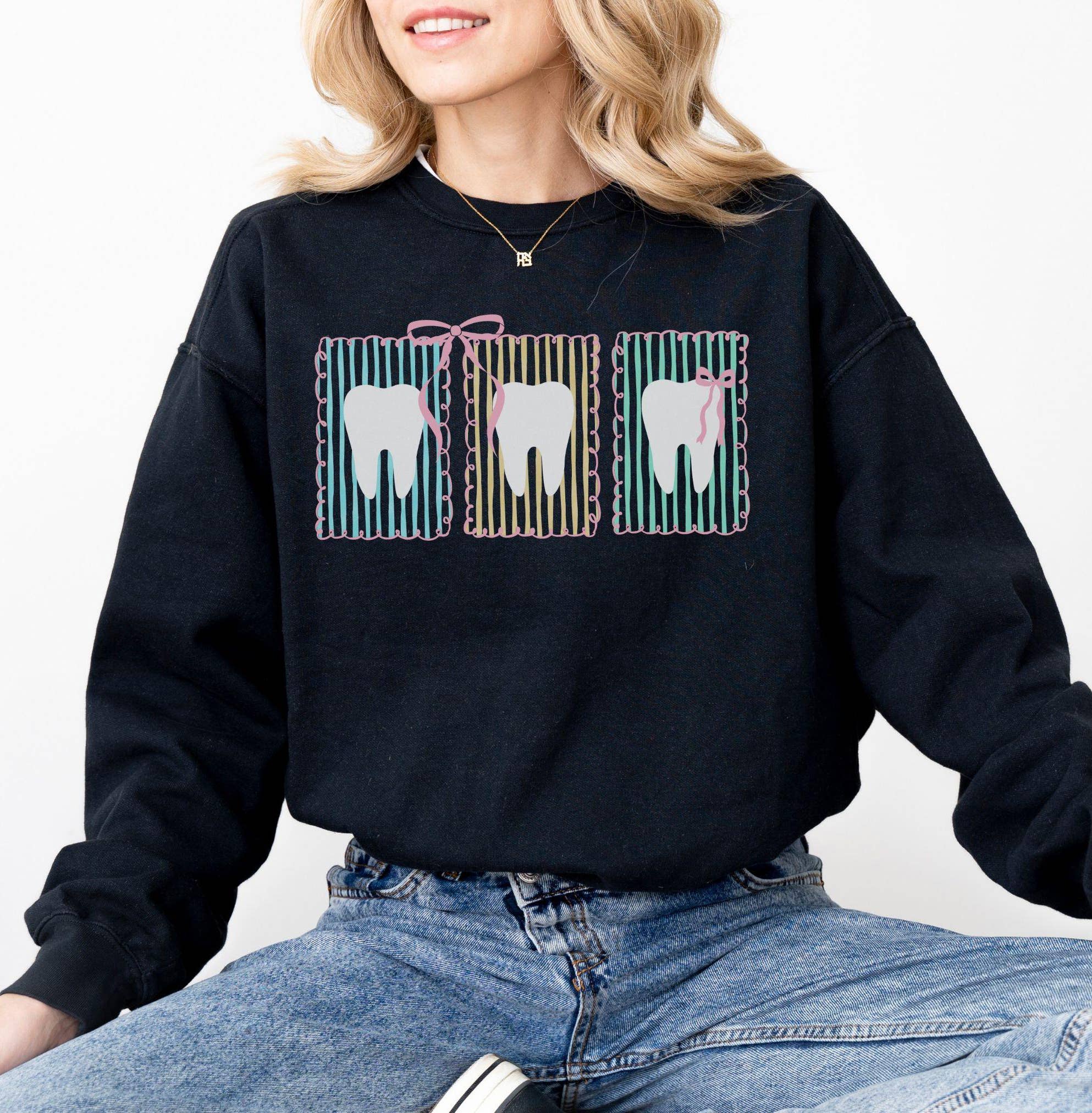 Glaime - Venta al por mayor Camiseta estampada - Mujer - Camiseta Dental Comfort Colors, Camiseta de Higiene Dental2