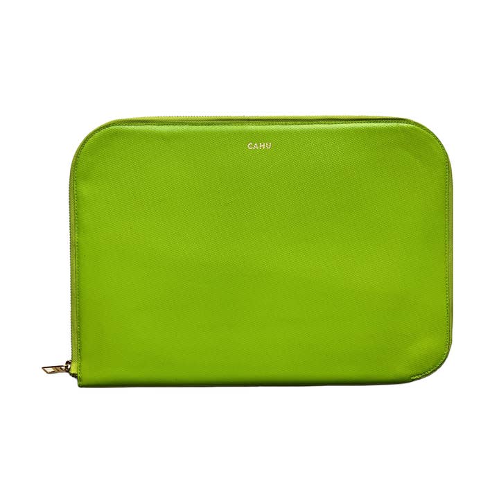 Claude Light Green pouch for wholesale by Cahu Paris